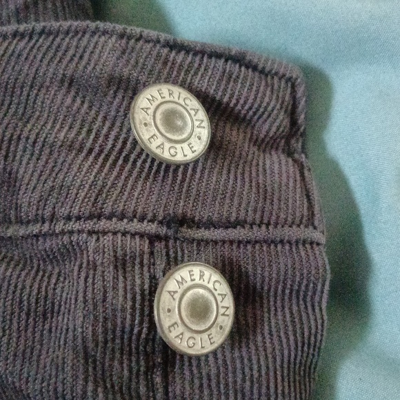 American Eagle Super High Rise Flare Corduroy Pants *New - Picture 3 of 14